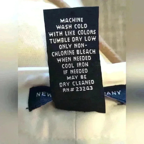 New York & Company Women's Off White Pants | Cotton Spandex | Boot Cut | Sz 8 - Picture 5 of 6